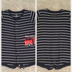 Boys short one piece